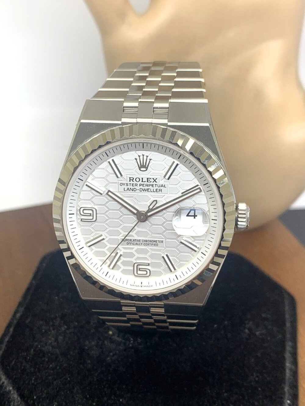 2026 Rolex Land-Dweller Men's Watch 127334 Swiss Automatic Steel 40mm Box + Card